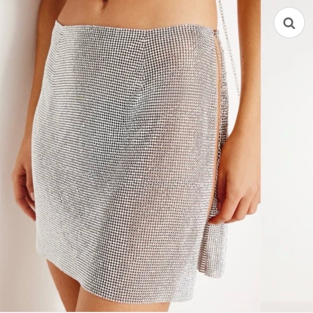 Good American Chainmail Skirt, New With Tags - Picture 2 of 6